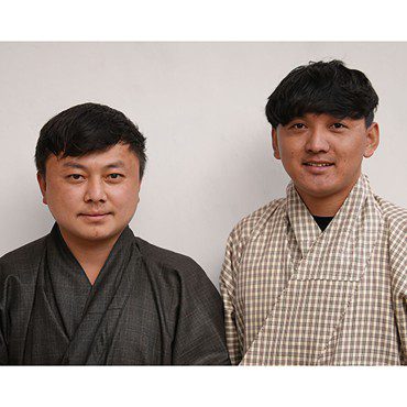 Kinley Wangchuk and Chencho Gyeltshen